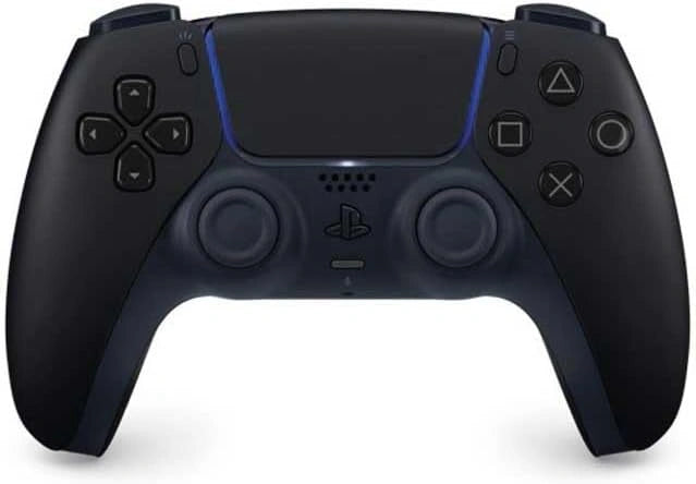 Sony Manette PS5 DualSense Sans Fil - Retour Haptique, Gâchettes Adaptatives, Micro Intégré, Rechargeable - Compatible PS5/PC - Midnight Black