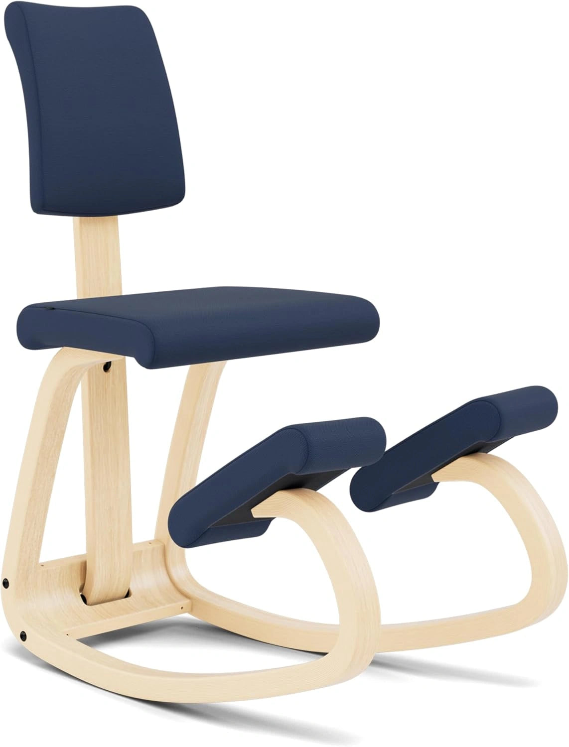 Chaise Ergonomique Varier Variable Plus à Genoux avec Dossier, Design pour Mouvement et Confort, Garantie 10 Ans