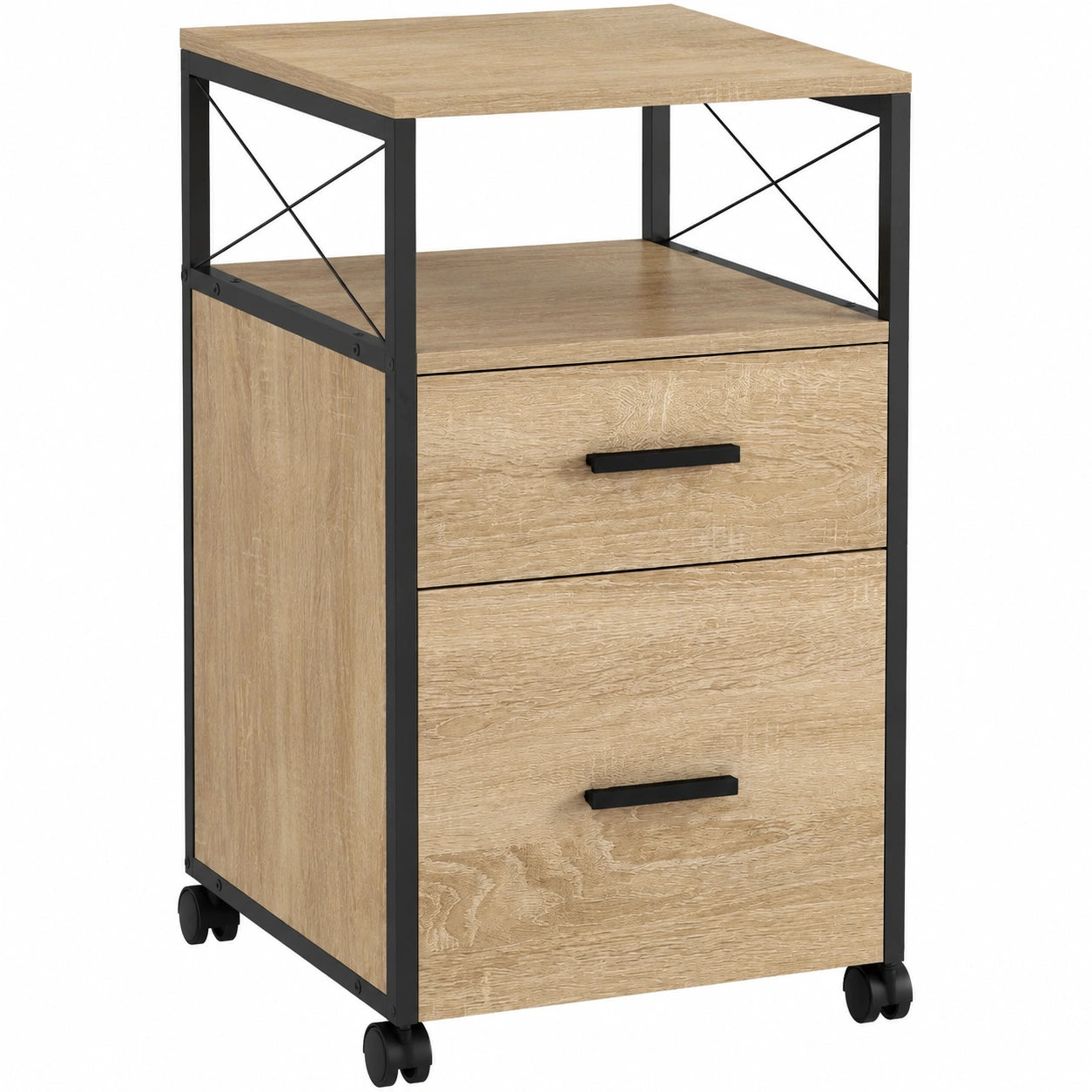 caisson-de-bureau-a-roulettes-avec-2-tiroirs-et-compartiment-ouvert-itbxyd3254ve