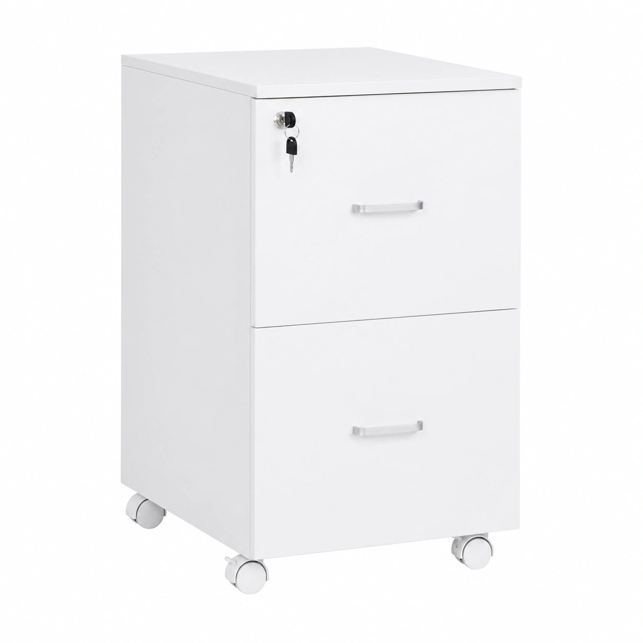 caisson-de-bureau-avec-roulettes-2-tiroirs-verrouillables-blanc-hfioeu3201dd
