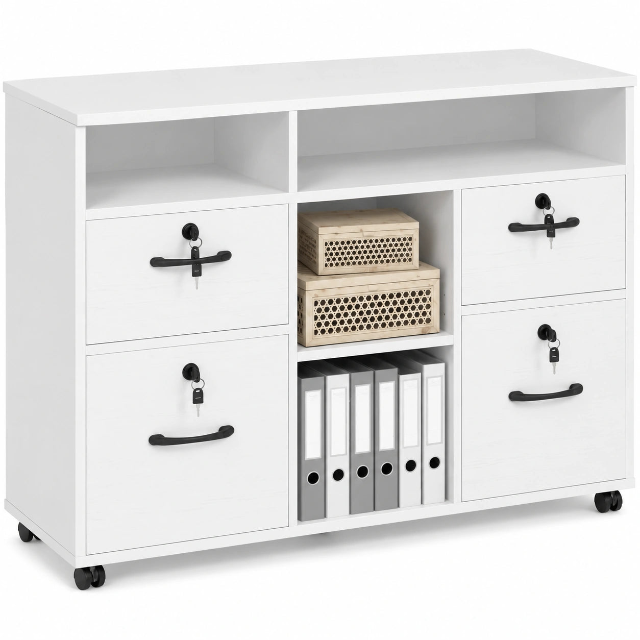 armoire-de-bureau-a-roulettes-avec-tiroirs-verrouillables-et-etagere-reglable-biswjf3205cw