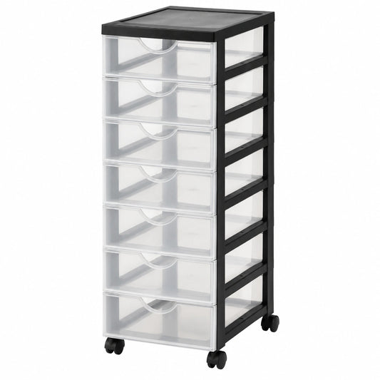 tour-de-rangement-a-roulettes-en-plastique-8-tiroirs-noir-ouverture-facile-pour-maison-et-bureau-ylxpwq3179tw