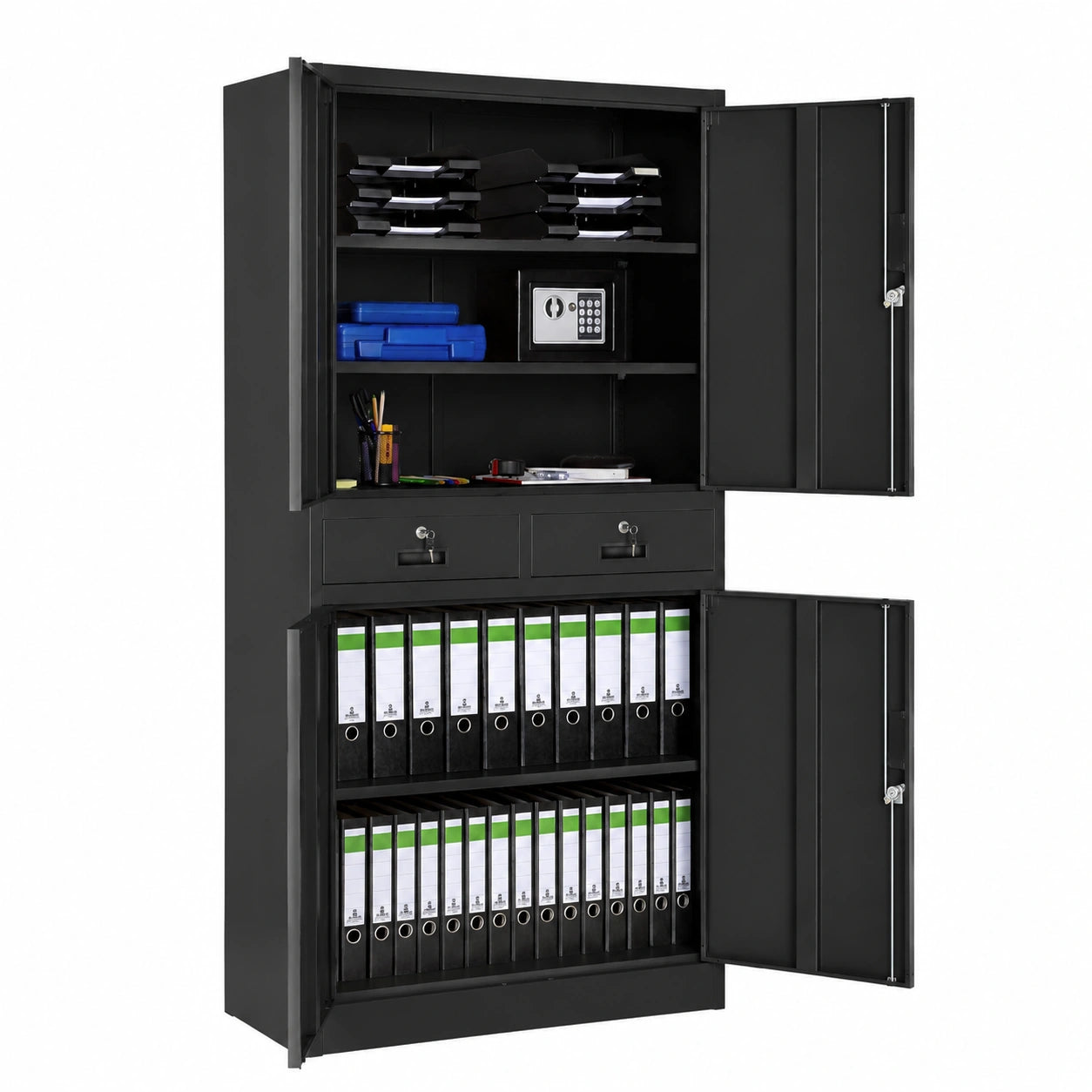 armoire-de-rangement-metallique-avec-serrures-4-portes-battantes-et-2-tiroirs-bnthia3251gb