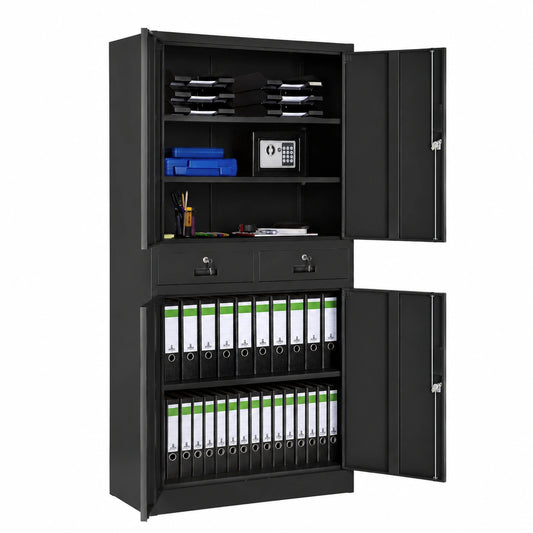 armoire-de-rangement-metallique-avec-serrures-4-portes-battantes-et-2-tiroirs-bnthia3251gb
