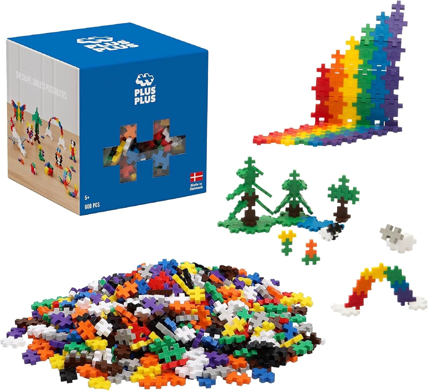 Jeu de Construction Plus-Plus - 600 Pièces - Créativité et Apprentissage