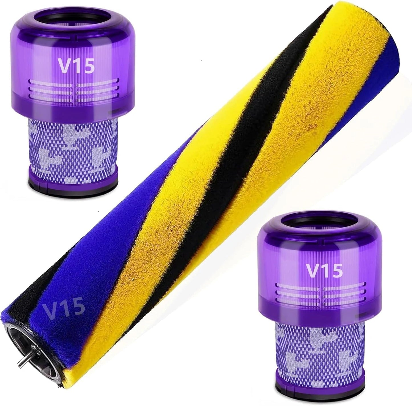 Brosse de Rechange Compatible avec Dyson V15 Detect Slim Absolute